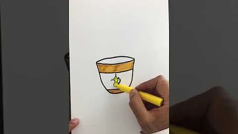رسم فنجان