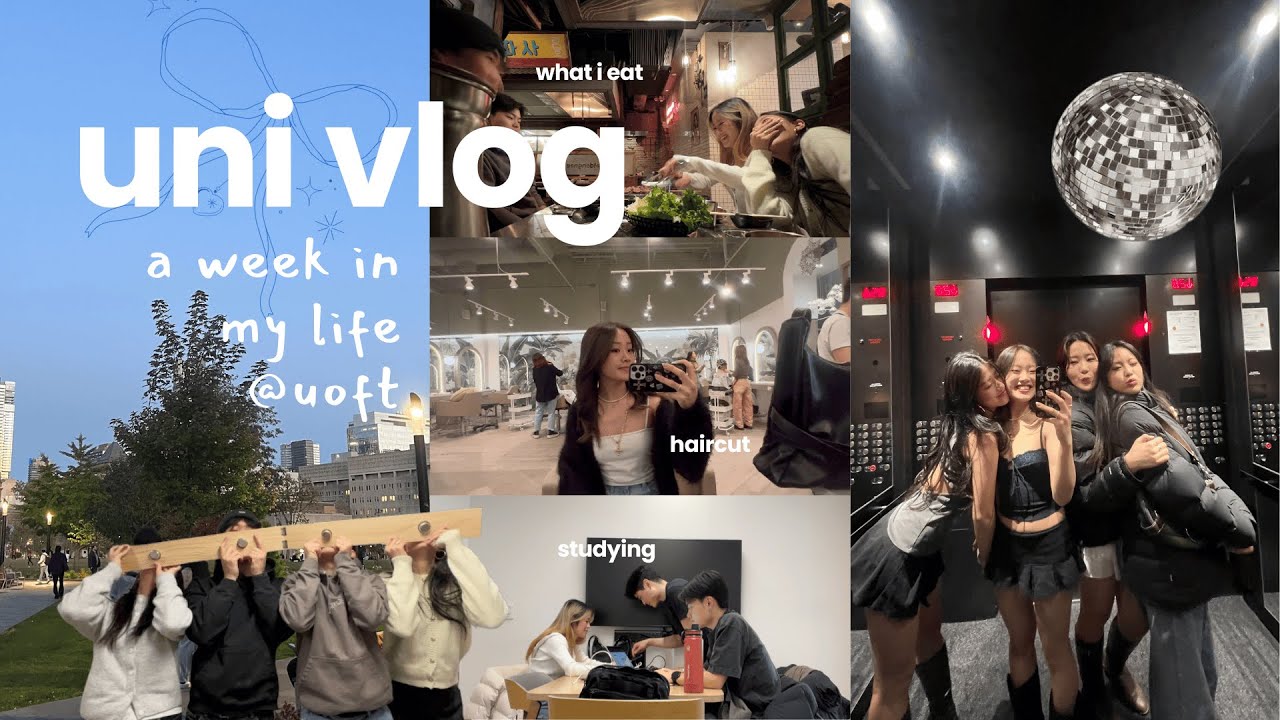 A FUN WEEK IN MY LIFE AT UNI 💌 | @university of toronto