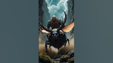Dwarf Warrior and the Stag Beetle – A Twilight March
