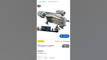 The UCS Razor Crest is Too Good for Lego#lego#mandalorian#starwars#legostarwars#shorts