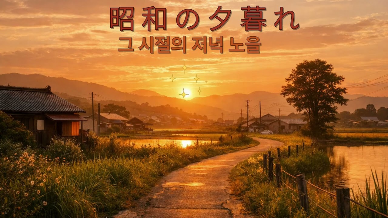 昭和の夕暮れメドレー｜懐かしい昭和メロディー 1時間30分 그리운 쇼와 멜로디