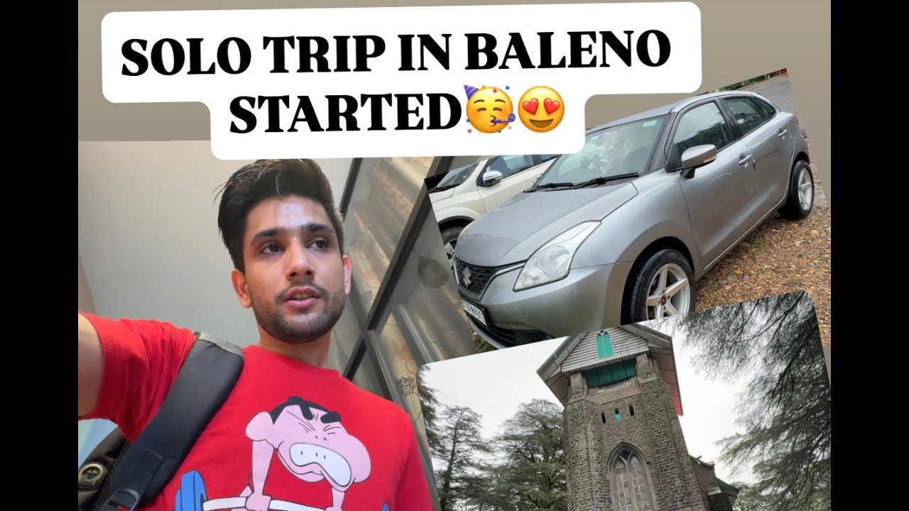 FINALLY SOLO TRIP STARTED🥳||DANGEROUS ROAD||MOUNTAINS||MOHIT 6164