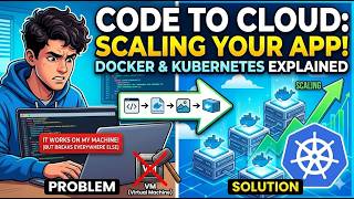 Docker & Kubernetes Explained Simply | From Code to Cloud