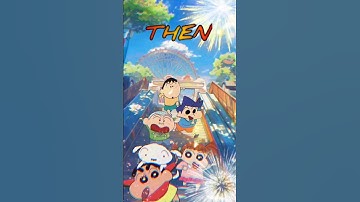 😍Shinchan friends Then vs Now 💖💝 #shorts #shinchan #awezchaitrend #friends #trending #anime #then