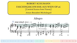 Schumann, Faschingsschwank aus Wien Op.26 (Arturo Benedetti Michelangeli)