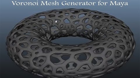 Voronoi Mesh Generator V1.0