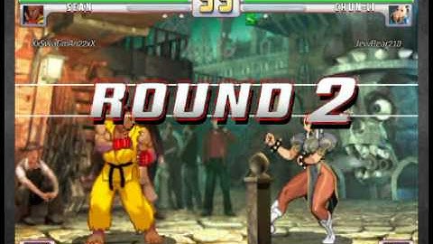SF3 Chun-Li Vs Sean