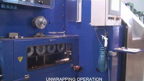 Hose Wrap / Unwrap Machine - For Rigid Mandrel Hoses