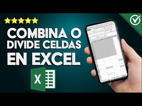 ¿Cómo combinar celdas o dividirlas en Microsoft EXCEL como todo un profesional?