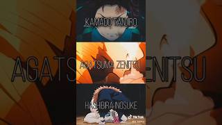 Demon Slayer Trio is UNSTOPPABLE ⚡🔥 #shorts #anime #demonslayer #tanjirokamado #tanjiro