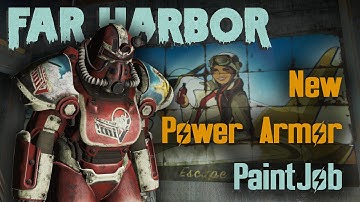 Fallout 4 - Far Harbor - Vim! new Power Armor paintjob