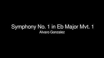 Symphony No. 1 in Eb Major Mvt. 1