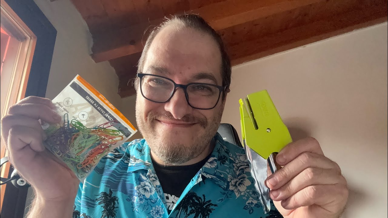 Relax in ufficio ✏️✂️🗒️🖇️ anche i suoni a lavoro possono essere rilassanti 😌 ASMR ITA