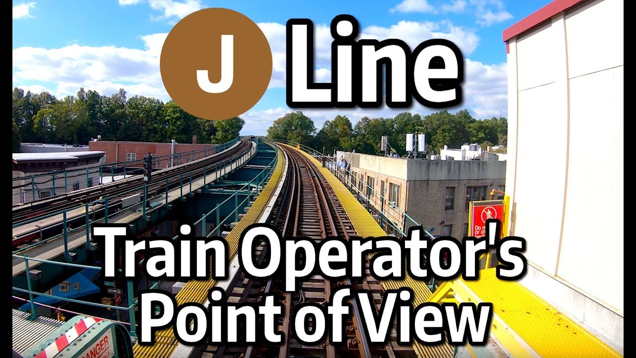 ᴷ Nyc Subway Front Window View The J Line To Broad Street Youtube