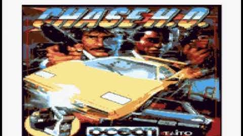 Chase HQ CPC Plus colors Beta version demo screen and melody RGC2019