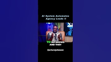 AI System Automates Agency Leads & Reschedules Appointments!@arturojohnson