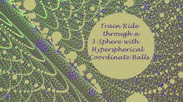 Equatorial Train Ride through a 3-Sphere with Hyperspherical Coordinate Balls