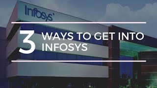 3 ways to get into infosys | Infosys Interview process details