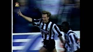 Newcastle Utd v Manchester City F.A. Cup 5th Round 19-02-1995