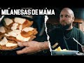 Mi madre me cocina altas milangas