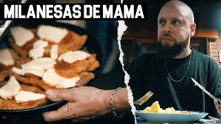 My mother cooks me high milangas