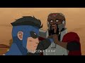 Invincible runs Angstrom Levy into another dimension. #invincible #invincibleseason3 #angstromlevy