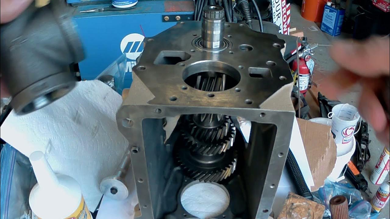 NV4500 Transmission Installing Rear Countershaft Bearing using HF