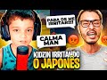 KIDZIN TROLANDO O JAPONÊS NO FREE  FIRE!! TENTE NÃO RIR!!