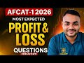 Complete Profit Loss for AFCAT 1 2026 | AFCAT Maths Best Tricks!
