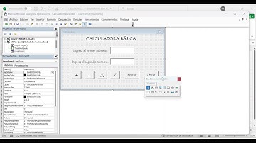 Calculadora Básica con Visual Basic-Excel