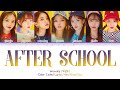 Weeekly 위클리 - 'After School' Color Coded Lyrics/가사 Han/Rom/Eng