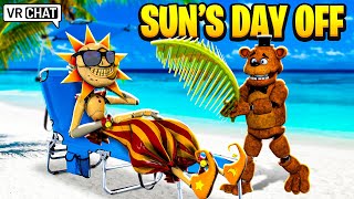 Sun's Day off with Freddy In VRChat