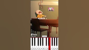 TRANSFORMATION BABY IN YELLOW | TRANSFORMATION SERIES (@lupdup) - Octave Piano Tutorial