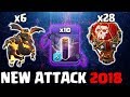 6 Lava 10 Max Bat Spell 28 Balloon With Stone Slammer :: NEW TH12 WAR 3 STAR ATTACK STRATEGY 2018