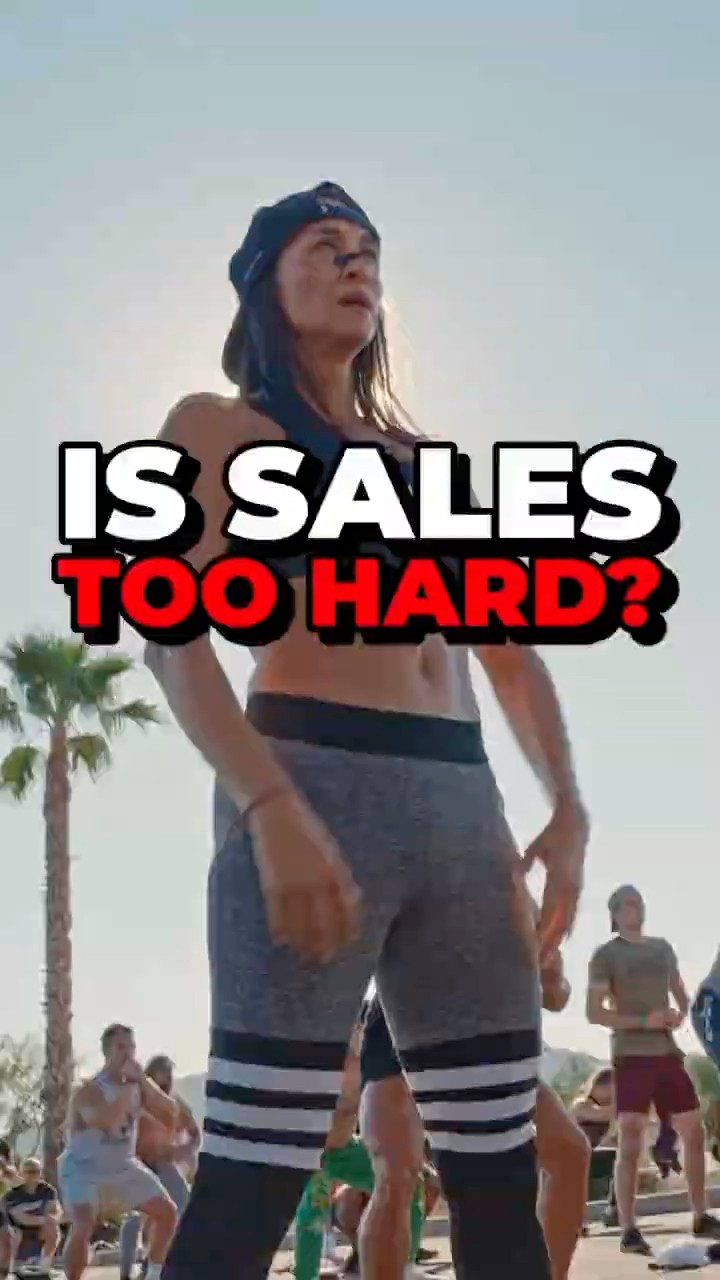 IS SALES TOO HARD?