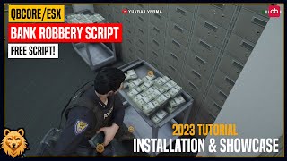 [QBCore/ESX] Bank Robbery Script | Free Script | Fleeca Bank Heist | Free FiveM Script