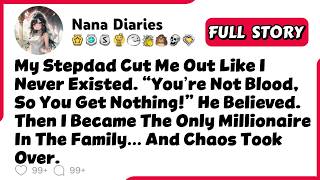"You're Not Blood!" My Stepdad Cut Me Out—Then I Became The Family's Only Millionaire | reddit story