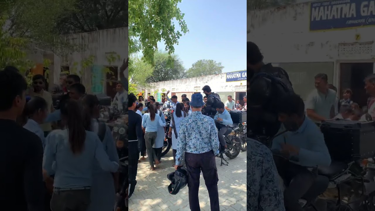 Bacho ka reaction dekho🥰🥰|| kafila with school kids  