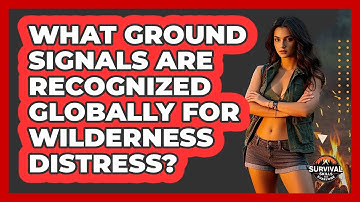 What Ground Signals Are Recognized Globally For Wilderness Distress? - Survival Skills for Everyone