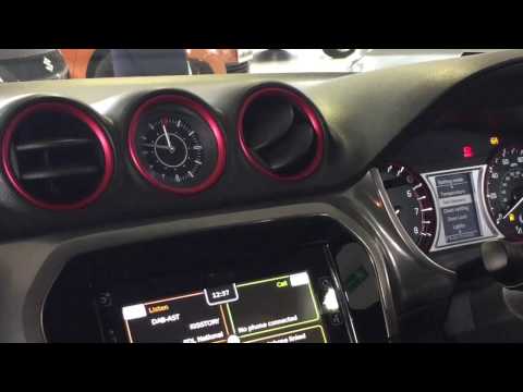 How to change the clock in a Suzuki Vitara