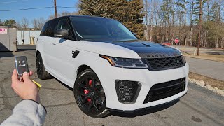 Match Highlights 2022 Land Rover Range Rover Sport SVR Carbon Edition: Start Up, Exhaust, Walkaround and Review