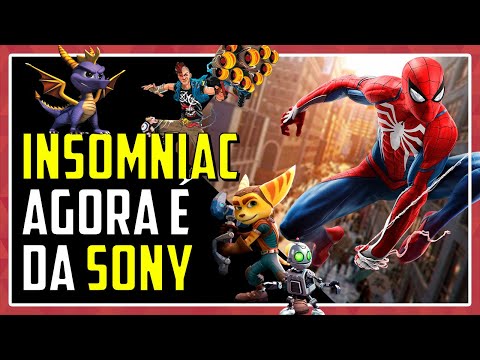 Vídeo: A PlayStation Comprou A Desenvolvedora Do Homem-Aranha, Insomniac Games