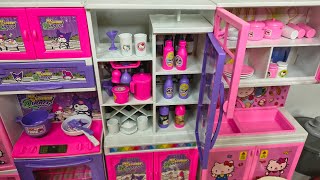 Relaxing ASMR Kitchen Toys Unboxing | Mini Kitchen Set Hello Kitty Collection screenshot 2