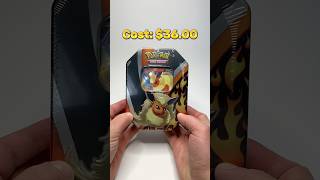 Flareon Pokemon Card Tin Opening