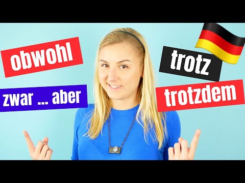 Немецкая грамматика: уступки в главном и придаточном предложении