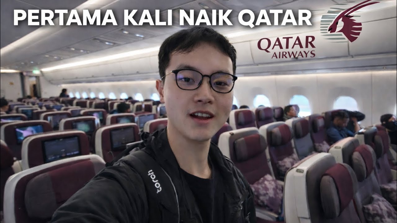 ✈️Pertama Kali Naik Qatar Airways dari Jakarta ke Doha!