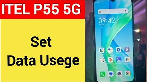How to set data usege, itel P55 5G me data limit Kaise lagaen