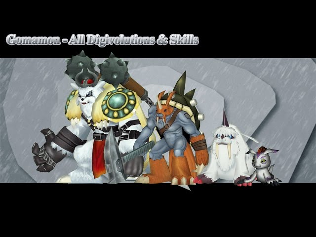 Gomamon, Digimon Masters Online Wiki