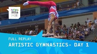 Artistic Gymnastics - Men's Qualification | Full Replay | Nanjing 2014 Youth Olympic Games
