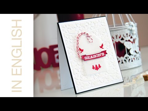 Adding Snow Texture to your Christmas Cards with Modeling Paste –  Graciellie Design